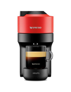 Krups XN920510 Vertuo Pop Cafetera Nespresso Roja/Negra
