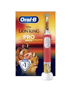Braun Oral-B Cepillo de Dientes Vitality Pro Kids 3+ El Rey León Rojo (D103.413.2K)