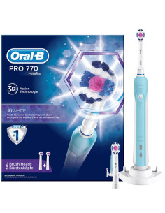 Braun Oral-B Cepillo Pro770 3D White + 2 Cabezales (D16.524.1U)