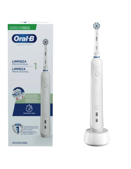 Braun Oral-B Lab Pro 1 Clean Adulto Cepillo dental oscilante Blanco