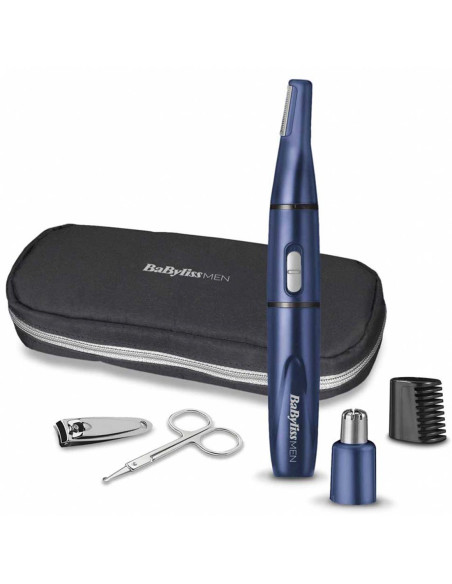 Babyliss 7058PE Naricero con accesorios 5 in 1 Azul
