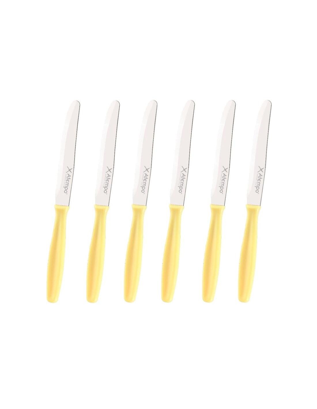 ATEMPO 160-11-06 PACK 6 CUCHILLOS POSTRE-DOBLE BLISTER