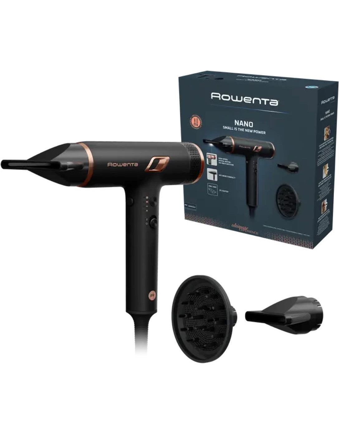 Rowenta HY8310F0 Secador Ultimate Nano 1700W Negro