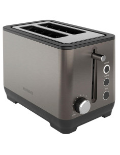 Aiwa ABT-1000 Tostadora 1.000W 2 Ranuras Acero Antihuellas