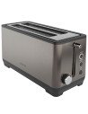 Aiwa ABT-1600 Tostadora 1.600W 2 Ranuras Extra Anchas Acero Antihuellas