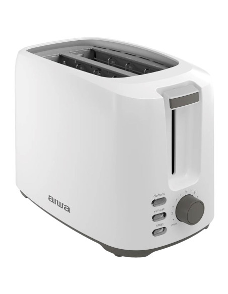 Aiwa ABT-700 Tostadora 750W 2 Ranuras Blanco