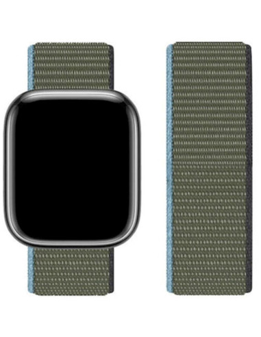 Hoco iWatch WA02 Original Series Loop Type Nylon Strap (38/40/41mm) Dark Olive Green