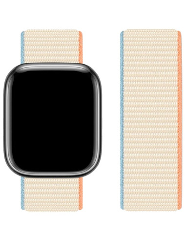 Hoco iWatch WA02 Original Series Loop Type Nylon Strap (38/40/41mm) Milky White
