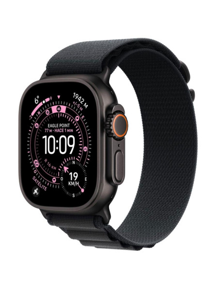 Apple Watch Ultra 3 GPS+ Cellular 49mm Black Titanium Case Black Alpine Loop M (MF0V4QL/A)