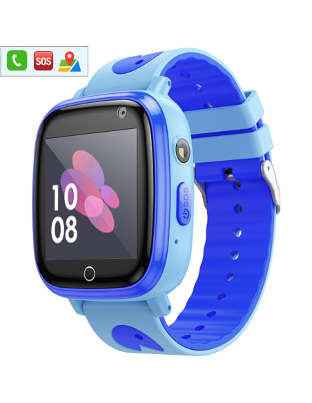 Hoco Y100 2G Children SmartWatch para Niños con llamadas Bluetooth Azul