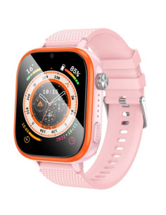 Hoco Y101 4G Smartwatch para Niños con SIM y GPS Rosa