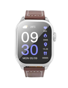 Hoco Y17 SmartWatch con llamadas Bluetooth Plateado