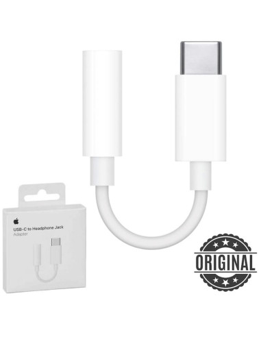 APPLE ADAPTADOR USB-C JACK 3.5MM BOX (MU7E2ZM/A)
