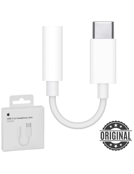 APPLE ADAPTADOR USB-C JACK 3.5MM BOX (MU7E2ZM/A)