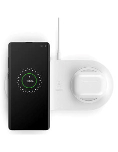 Belkin Base de Carga Inalámbrica 10W Doble (WIZ002VFWH)