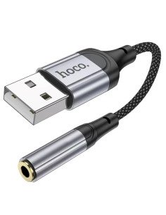 Hoco LS36 Convertidor USB Type-A a Audio de 3.5 TRRS