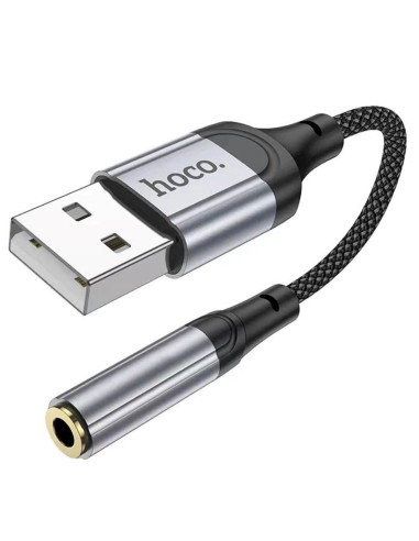Hoco LS36 Convertidor USB Type-A a Audio de 3.5 TRRS