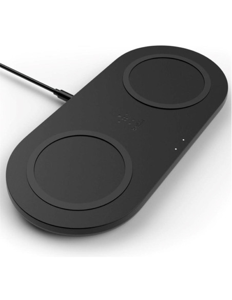 Belkin Base de Carga Inalámbrica Doble WIZ002VFBK 10W Negro