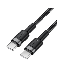 Cable USB-C a USB-C Acefast C22-03 60W 1.2 Metros Resistente Negro