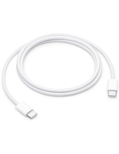 Cable USB-C a USB-C Apple Cable de carga 60 W 1 metro Trenzado (MQKJ3ZM)