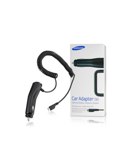 Samsung ECA-U16 Teléfono móvil Negro Encendedor de cigarrillos Auto