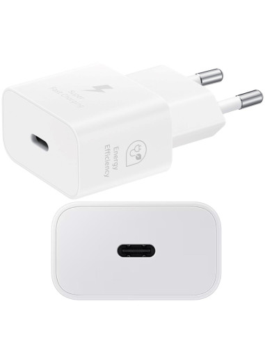 Cargador USB 25W Samsung Blanco (EP-T2510)
