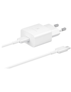 Cargador USB-C 15W+ Cable USB-C a USB-C 1 m Samsung (EP-T1510) Blanco