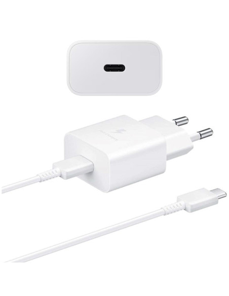 Samsung EP-T2510 Smartphone Blanco Corriente alterna, USB Carga