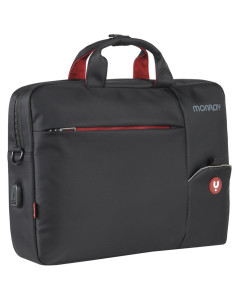 NGS Monray 39,6 cm (15.6") Maletín Negro