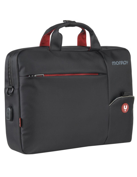 NGS Monray 39,6 cm (15.6") Maletín Negro