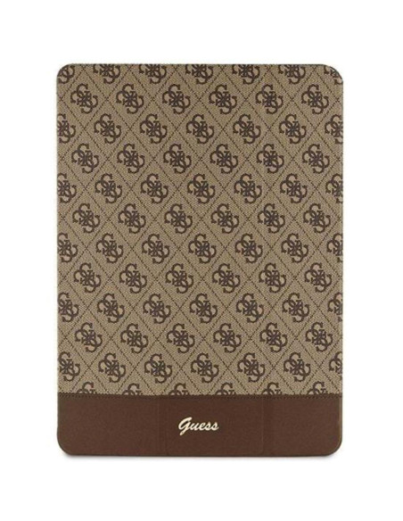Guess GUFCP12PS4SGW Ipad Pro 12.9" Marrón 4G Stripe Allover
