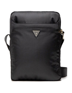 Guess Torba GUTB10NTMLBK 10" Negro Nylon Triangle Logo