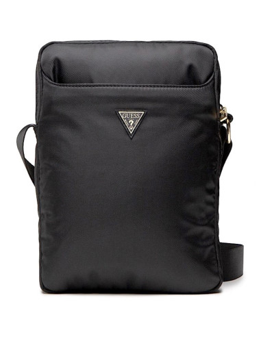 Guess Torba GUTB10NTMLBK 10" Negro Nylon Triangle Logo