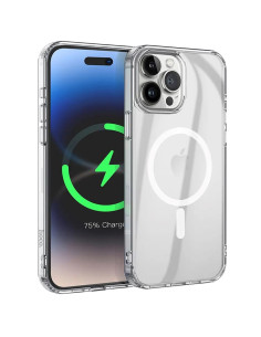 Hoco Funda Transparente Antigolpes con Magsafe para Iphone 15 Plus