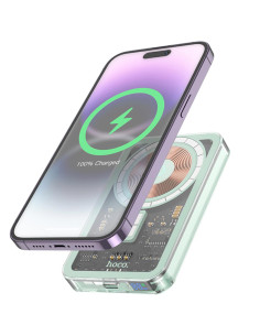 Powerbank 5.000 mAh 20W Hoco Q14 Ice Crystal MagsafeAzul