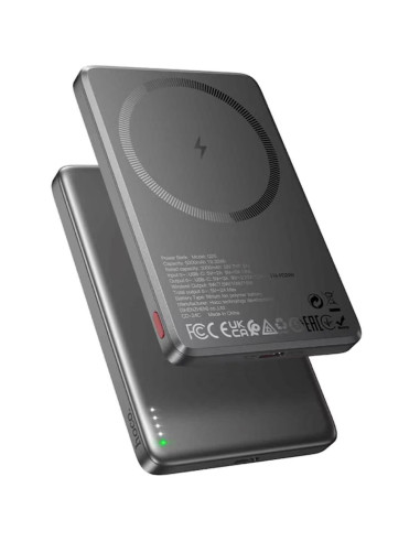 Powerbank Hoco Q26 Magsafe PD20W 5.000 mAh Metal Gray