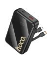 Powerbank Hoco Q37A 22.5W+PD20W 20.000 mAh con Cables USB-C y Lightning