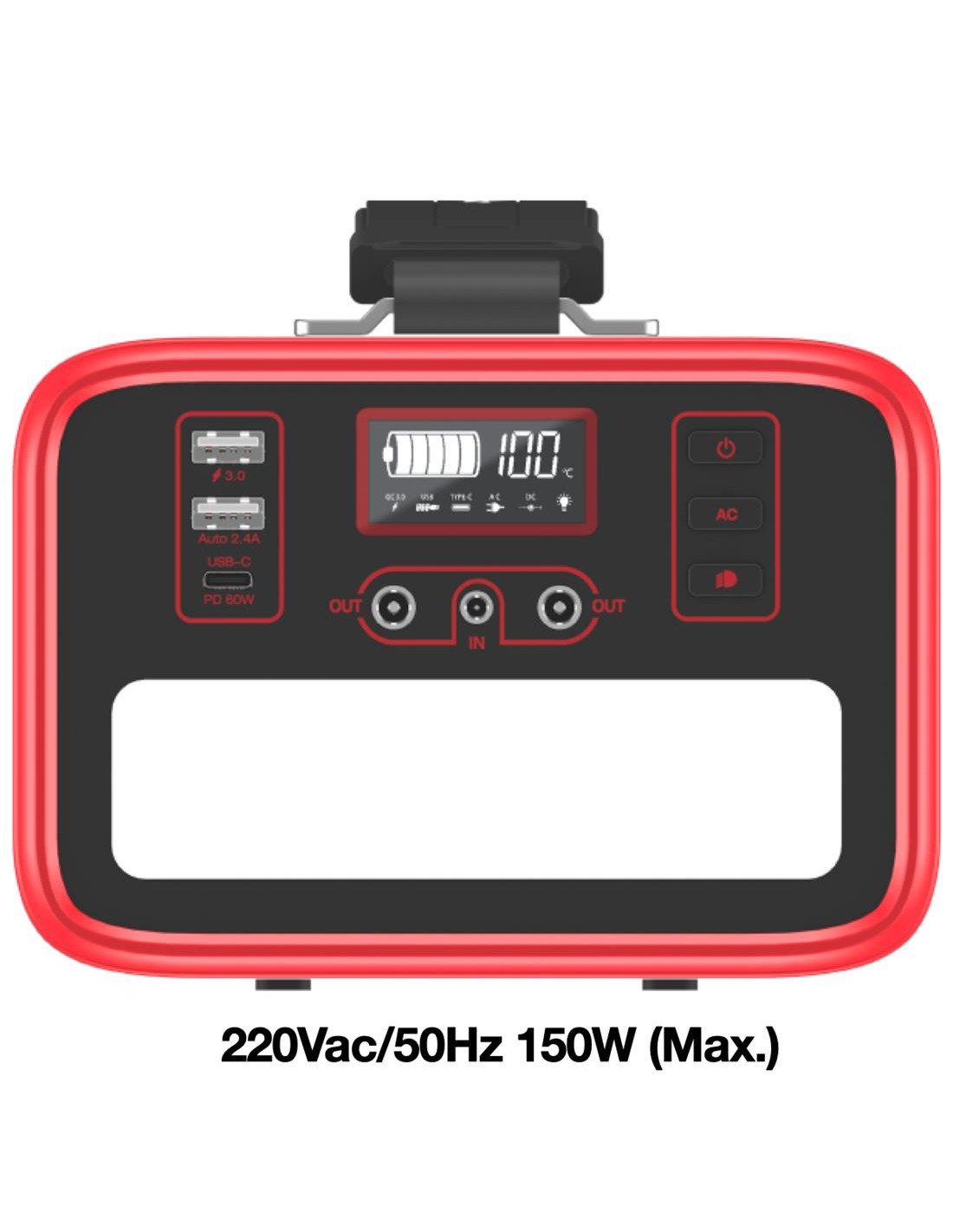 Powerstation Energizer PPS240W2 230Wh 150W