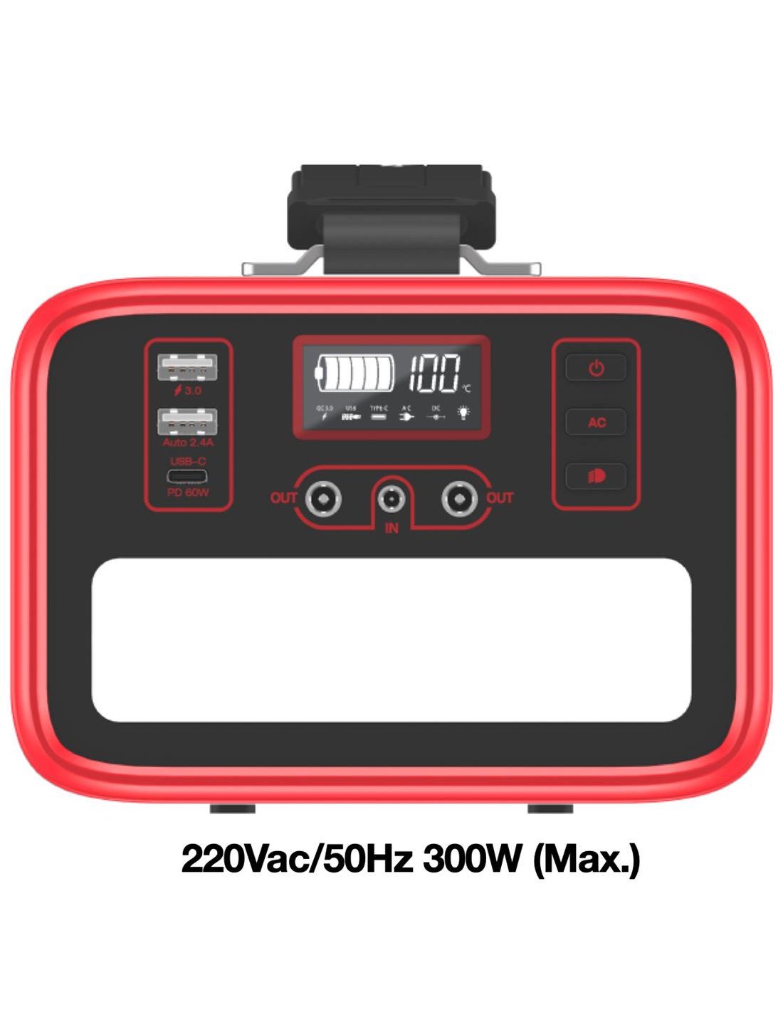 Powerstation Energizer PPS320W1 307Wh 300w