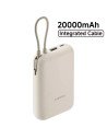 Xiaomi Powerbank 20.000 mAh 33W con Cable Integrado Tan Beige (BHR8851GL)