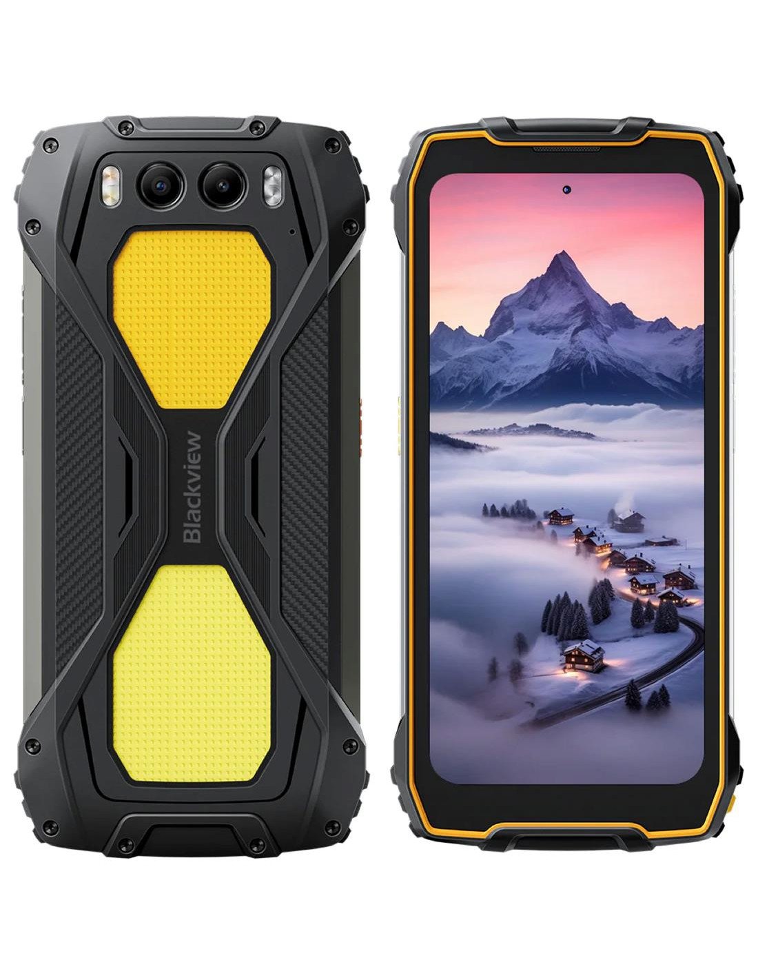 Blackview BV7300 6.7" 6+12GB 256GB Linterna 800 Lúmen Amarillo