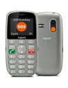 Gigaset GL390 2.2" Teléfono para mayores Gris Inglés Francés Danés Italiano Alemán Noruego Sueco
