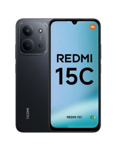 Xiaomi Redmi 15C NFC 6.90" 4G HD+ 4GB 128GB Midnight Black