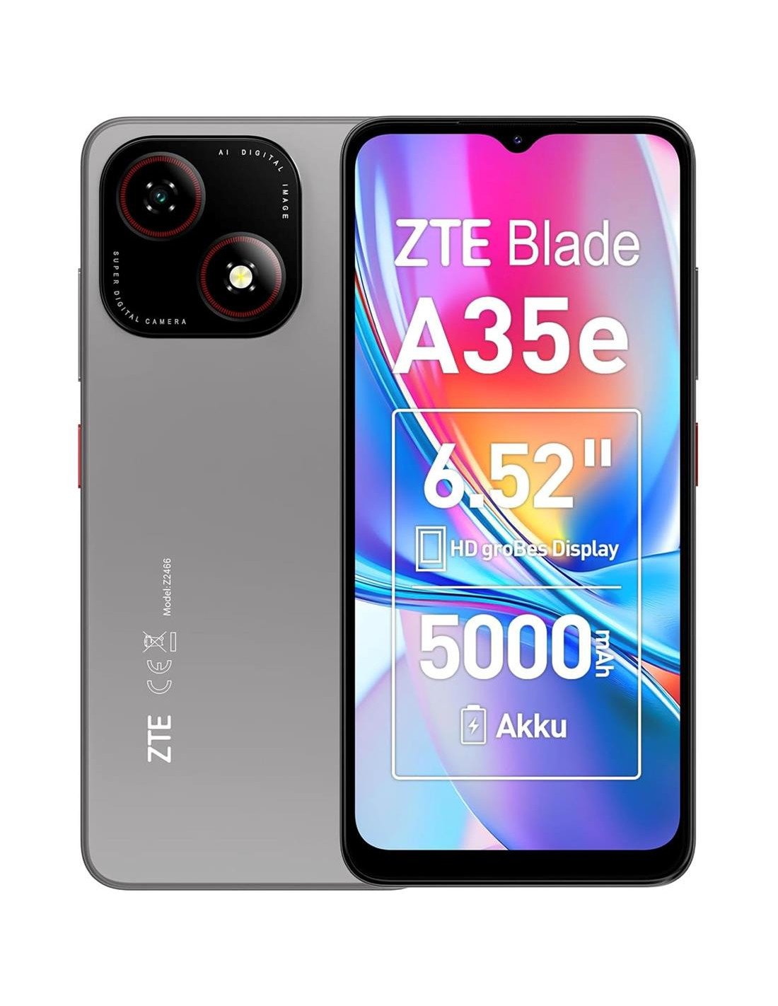 Zte Blade A35e 2+4GB 64GB Silvery Gray