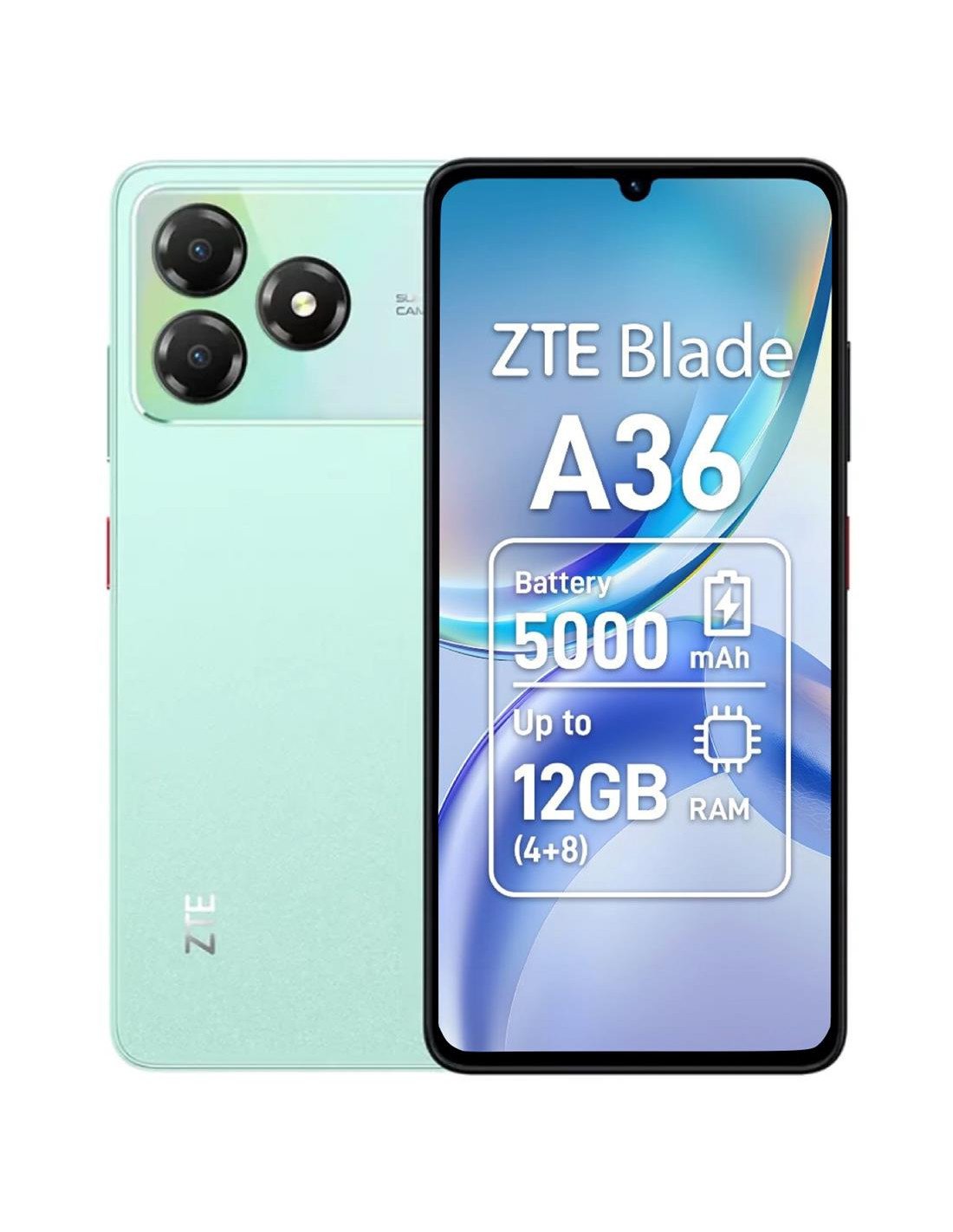Zte Blade A36 4+8GB 64GB Aqua Green