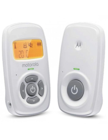 Motorola AM24 Vigilabebés con tecnología DECT Blanco