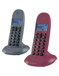 Motorola C1002 teléfono Teléfono DECT Identificador de llamadas Gris
