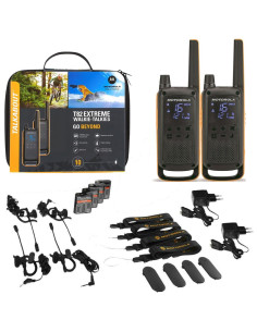 Motorola Talkabout T82 Extreme Twin Pack two-way radios 16 canales