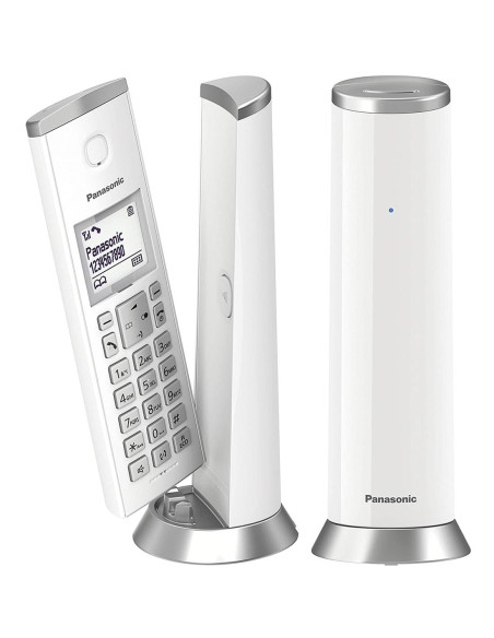 Panasonic KX-TGK212SPW Teléfono Inalámbrico Duo Blanco