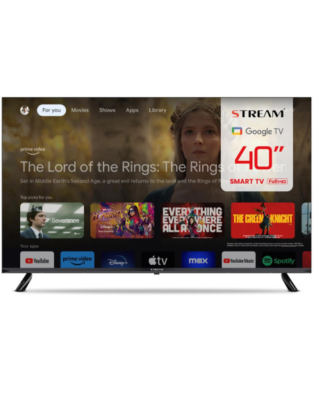 Televisor 40" STREAM SYSTEM Google Tv Full HD (S40GTF2)